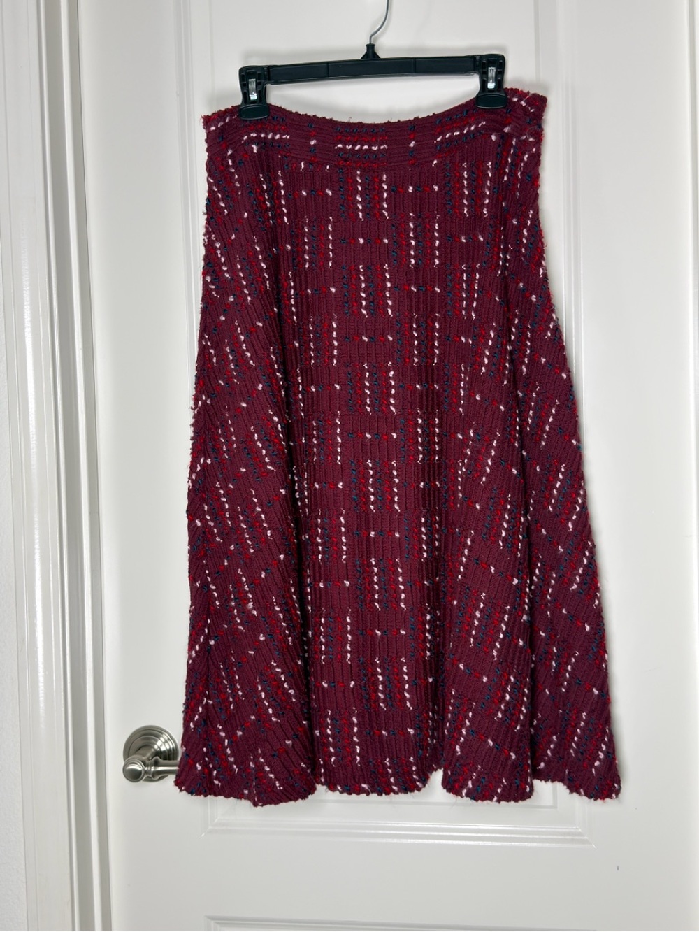 Maeve Bt Anthropologie Anisa Textured Midi Skirt Size M